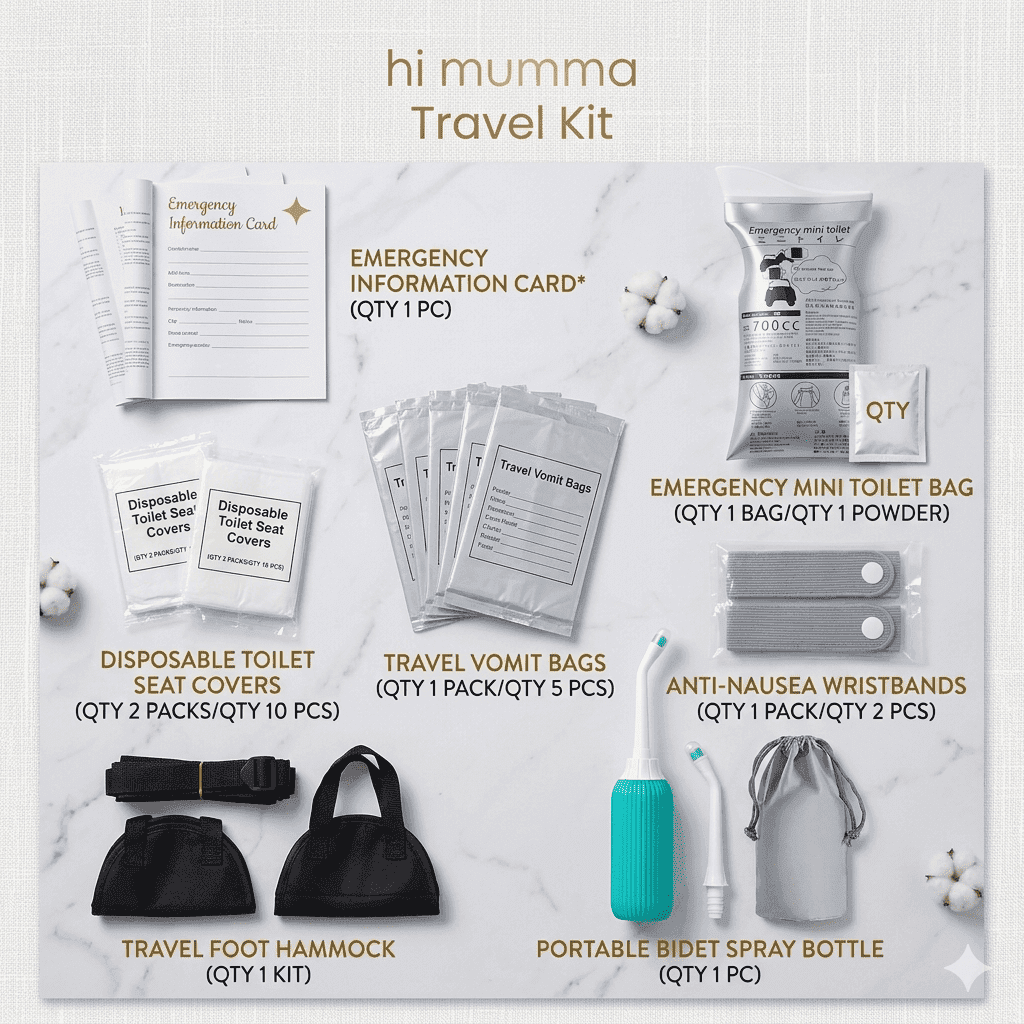 Hi Mumma Pregnancy Travel Comfort Kit
