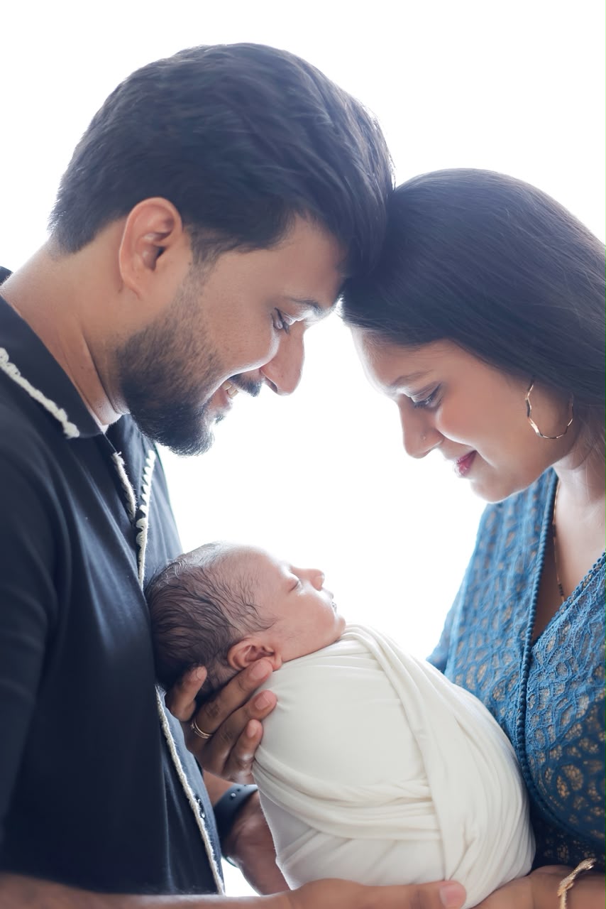 Shurbhi Srivastava with her husband Aman Srivastava